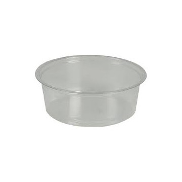 100 st. Bio - portionsbägare 60 ml, klar ø70 mm