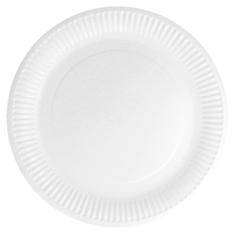 6 set engångstallrikar 23 cm med träbestick - Bio 6 set engångstallrikar 23 cm med träbestick - Bio