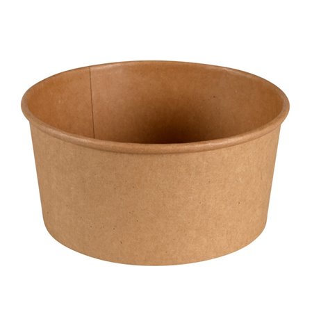 50 st. Skål brun kartong- 730 ml - Ø145mm 50 st. Skål brun kartong- 730 ml - Ø145mm