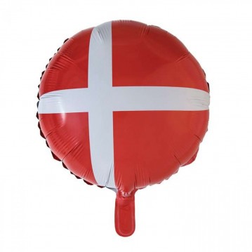 Dannebrogsfolieballong 18