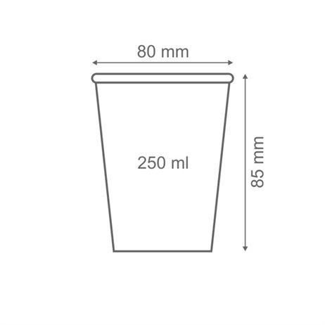 20 st Bio komposterbara Kaffekoppar 250 ml 20 st Bio komposterbara Kaffekoppar 250 ml