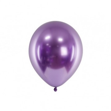 10 st. Chrome latexballonger - Lila 12" 10 st. Chrome latexballonger - Lila 12"