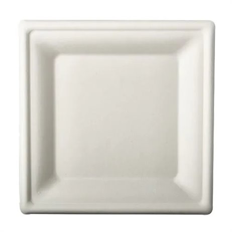 12 st Kvadratiska tallrikar 20x20cm ekologiska 12 st Kvadratiska tallrikar 20x20cm ekologiska