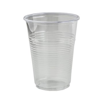 100 st Plastglas 220 ml - Återanvändbara och lämpliga för varma och kalla drycker