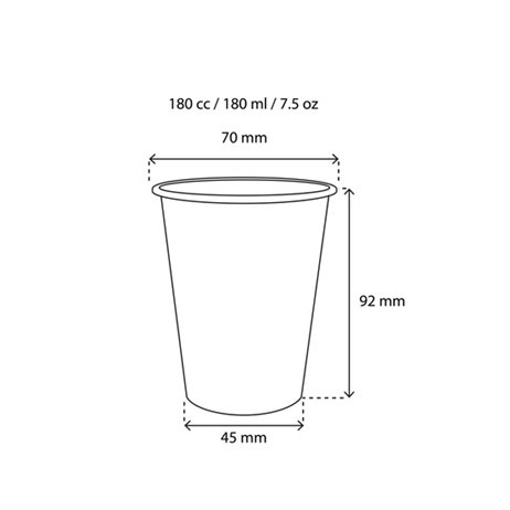 100 st Lyx Pappersmuggar Krakow design 180ml - 7,5oz 100 st Lyx Pappersmuggar Krakow design 180ml - 7,5oz