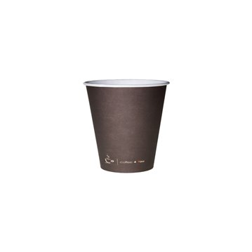 100 st Kraftiga pappmuggar - C4Y brun 100ml 100 st Kraftiga pappmuggar - C4Y brun 100ml