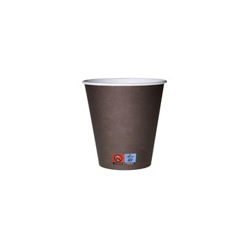 100 st Kraftiga pappmuggar - C4Y brun 100ml 100 st Kraftiga pappmuggar - C4Y brun 100ml