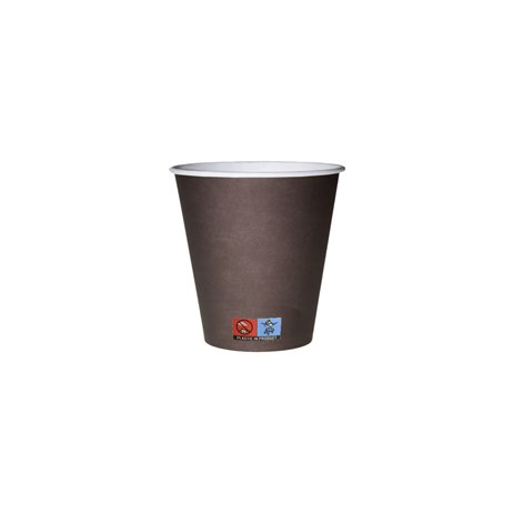 100 st Kraftiga pappmuggar - C4Y brun 100ml 100 st Kraftiga pappmuggar - C4Y brun 100ml