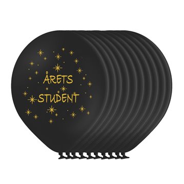 10 st. Årets Student latexballonger 10 st. Årets Student latexballonger