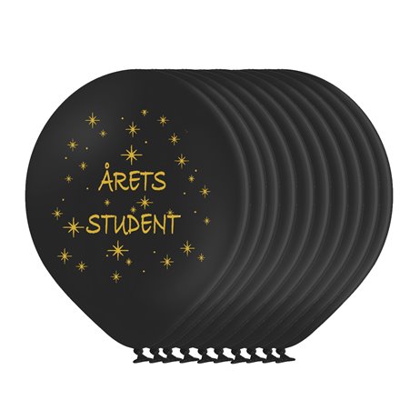 10 st. Årets Student latexballonger 10 st. Årets Student latexballonger
