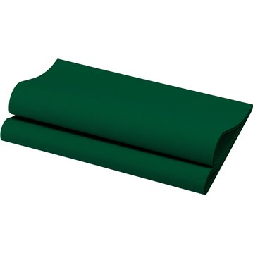 12 st Mörkgrön Dunisoft® Bio middagsservetter 12 st Mörkgrön Dunisoft® Bio middagsservetter