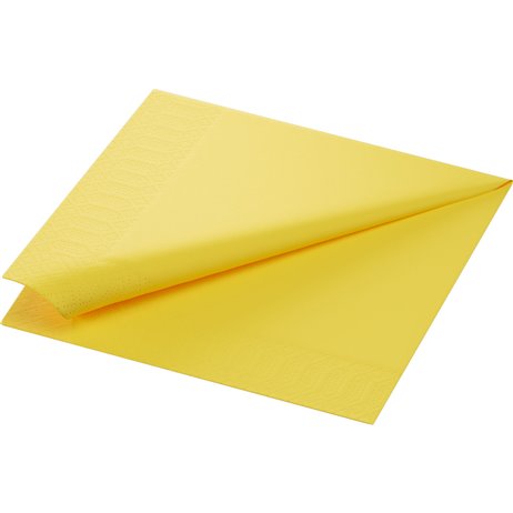 50 st. Gul Duni middagsservetter- Tissue 50 st. Gul Duni middagsservetter- Tissue