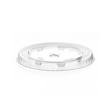 50 st. Lock med kors hål för ölglas 95 mm - Klar 50 st. Lock med kors hål för ölglas 95 mm - Klar