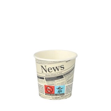 50 st Pappmuggar Newspaper design - 100 ml 50 st Pappmuggar Newspaper design - 100 ml