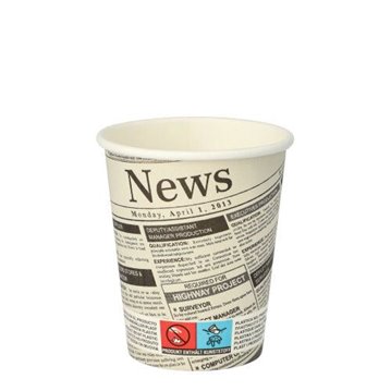 50 st Pappmuggar Newspaper design - 200 ml 50 st Pappmuggar Newspaper design - 200 ml