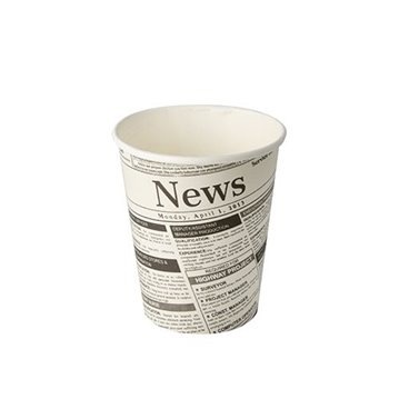 50 st Pappmuggar Newspaper design - 200 ml 50 st Pappmuggar Newspaper design - 200 ml