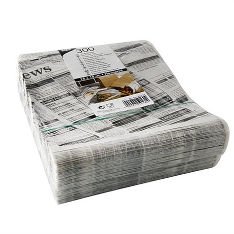 300 Stk. Burgerfickor - Tidningsdesign 300 Stk. Burgerfickor - Tidningsdesign