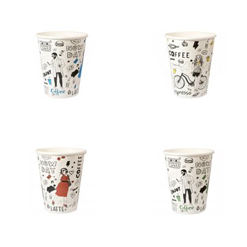 100 st Pappmuggar New Day - 100 ml 100 st Pappmuggar New Day - 100 ml
