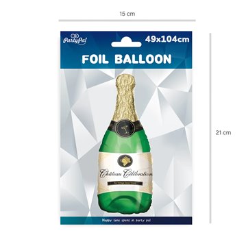 Champagneflaska Chateau 40" folieballong Champagneflaska Chateau 40" folieballong