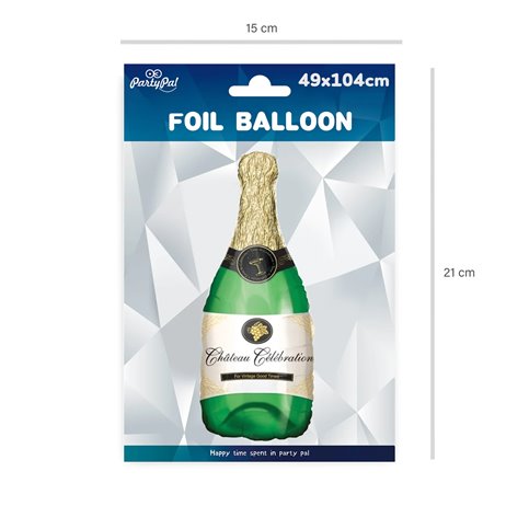 Champagneflaska Chateau 40" folieballong Champagneflaska Chateau 40" folieballong