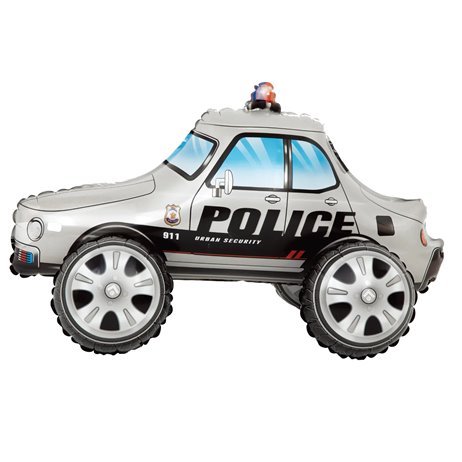 Polis folieballonger 4D 25" Polis folieballonger 4D 25"
