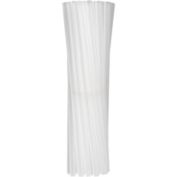 250 st återanvändbara sugrör klara 19cm