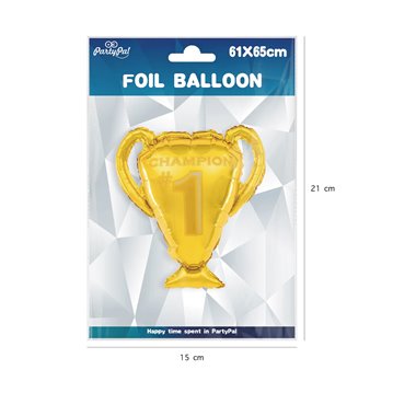 Pokal 25" folieballong Pokal 25" folieballong