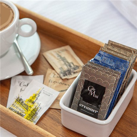 25 st. portions kaffegrädde påsar a 2,5g - Perfekt Tillbehör till Din Kaffe 25 st. portions kaffegrädde påsar a 2,5g - Perfekt Tillbehör till Din Kaffe