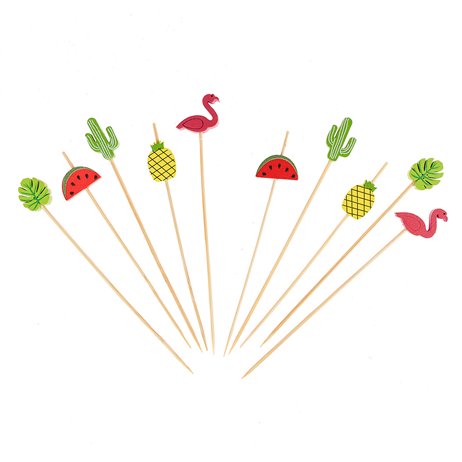 120 st Cocktailpinnar med mix 12 cm 120 st Cocktailpinnar med mix 12 cm