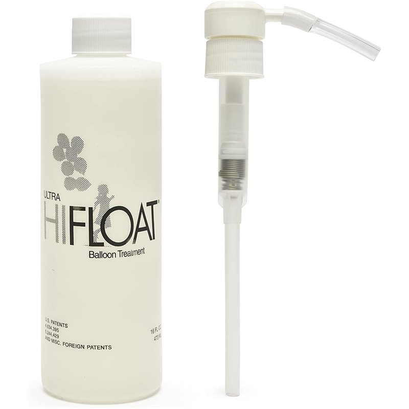 Hi-Float med pump 473ml - Så svävar dina ballonger längre Hi-Float med pump 473ml - Så svävar dina ballonger längre