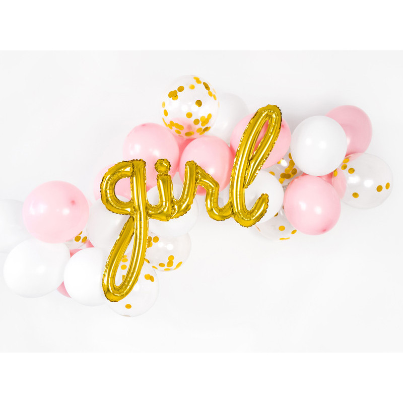 Flicka Guld Folieballong - En Stor och Festlig Dekoration till Din Fest Flicka Guld Folieballong - En Stor och Festlig Dekoration till Din Fest