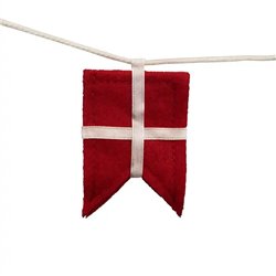2 Meter Flagggirland med 8 Filtflaggor för Festliga Händelser 2 Meter Flagggirland med 8 Filtflaggor för Festliga Händelser