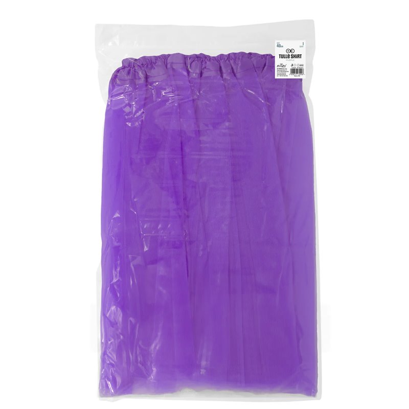 1 stk. Festlig Lilla Tylskørt - Tre-lags, 40 cm, Perfekt til Kostumer og Temafester 1 stk. Festlig Lilla Tylskørt - Tre-lags, 40 cm, Perfekt til Kostumer og Temafester