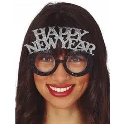 1 st Happy New Year - Roliga innovativa nyårsbrillor med glitter 1 st Happy New Year - Roliga innovativa nyårsbrillor med glitter
