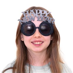 1 st Happy New Year - Roliga innovativa nyårsbrillor med glitter 1 st Happy New Year - Roliga innovativa nyårsbrillor med glitter