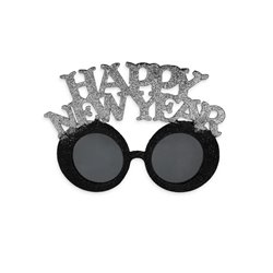 1 st Happy New Year - Roliga innovativa nyårsbrillor med glitter 1 st Happy New Year - Roliga innovativa nyårsbrillor med glitter