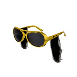 1 st Elvis festglas&ouml;gon med polisonger - Rolig utkl&auml;dnad och partyutrustning