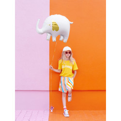1 st. Elefant 24" folieballong för helium eller luft med automatiskt stängningssystem, återanvändbar och hållbar 1 st. Elefant 24" folieballong för helium eller luft med automatiskt stängningssystem, återanvändbar och hållbar