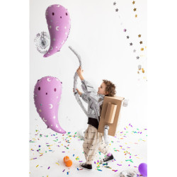 1 st. Spöke i rosa folieballong 27,5" för helium eller luft med automatisk förslutningssystem 1 st. Spöke i rosa folieballong 27,5" för helium eller luft med automatisk förslutningssystem