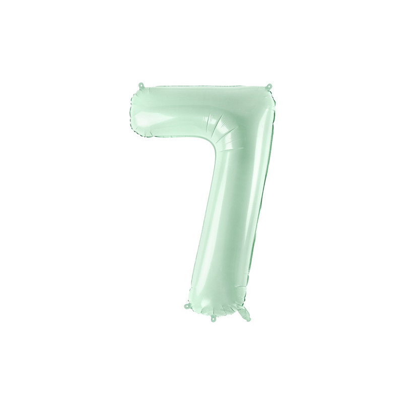Foil Balloon Number ''7'', 72cm, green Foil Balloon Number ''7'', 72cm, green