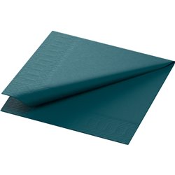 20 st. Ocean teal Duni kaffeservetter - 3 lager 20 st. Ocean teal Duni kaffeservetter - 3 lager