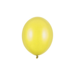 100 st Pärla citrongula ballonger - str 10"