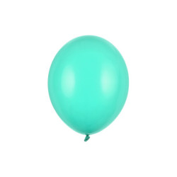 100 st Standard mintgrön ballonger - str 12