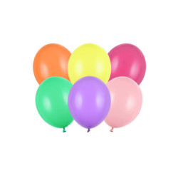 100 st Standard mix färger ballonger - strl 5