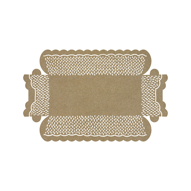 1 st. Treat cases Woodland kraftpapper 6.6x15x4 cm (1 pkt/6 st)