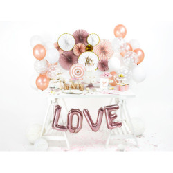 50 st Pärla rosa guld ballonger - storlek 12"