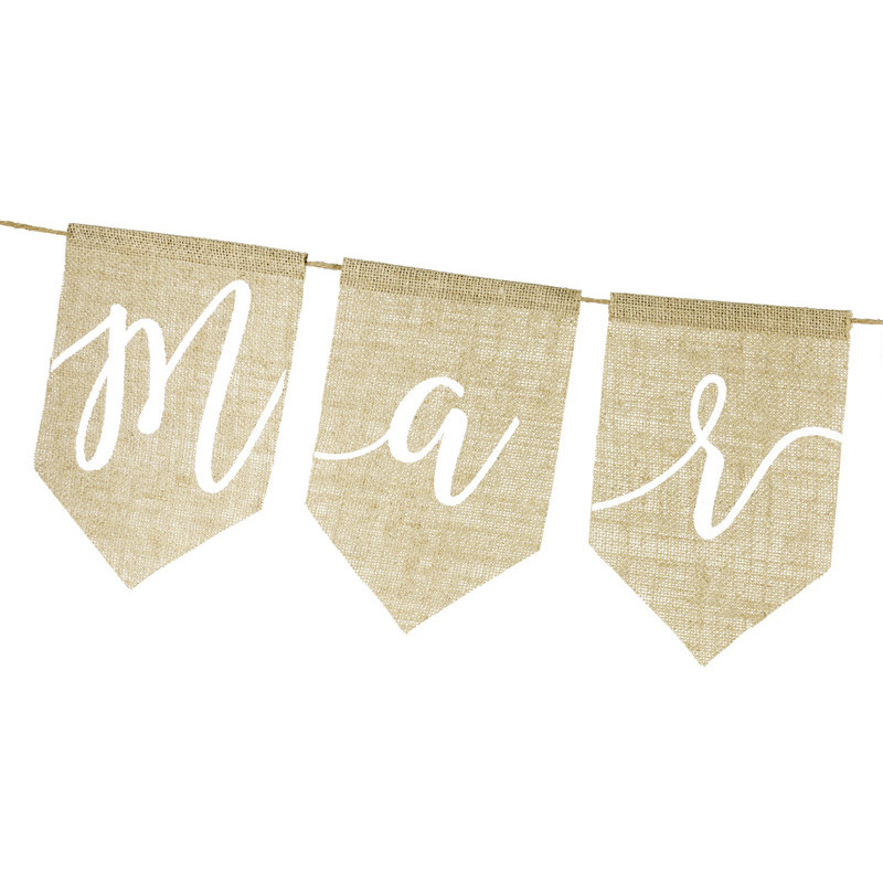 Nygift banner 23x185cm