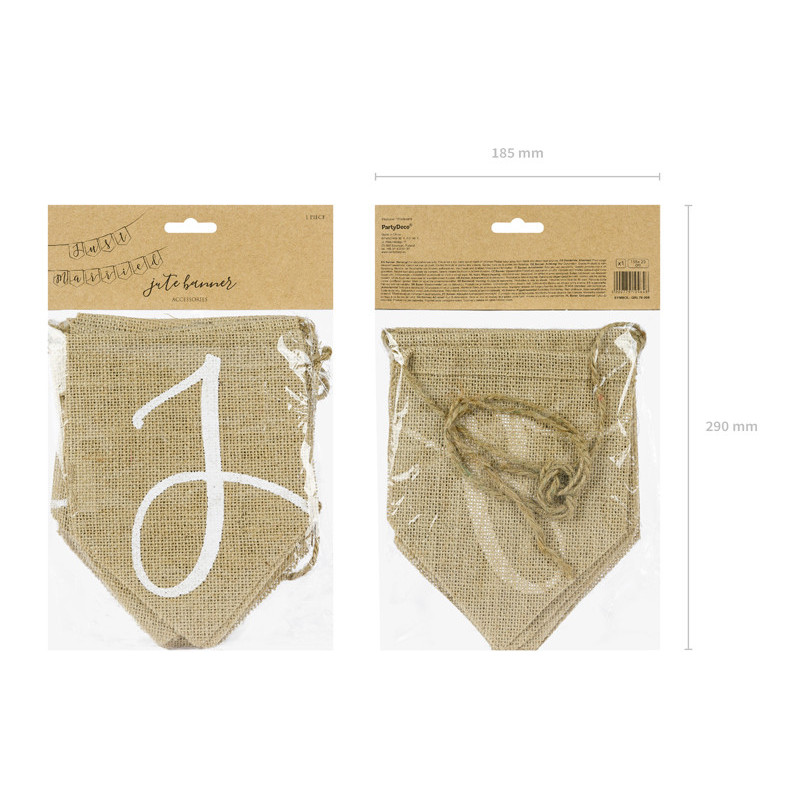 Nygift banner 23x185cm