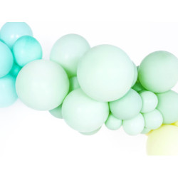 100 st Standard pistaschgrön ballonger - storlek 12"