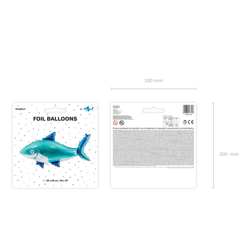 Haj 36" - folieballong